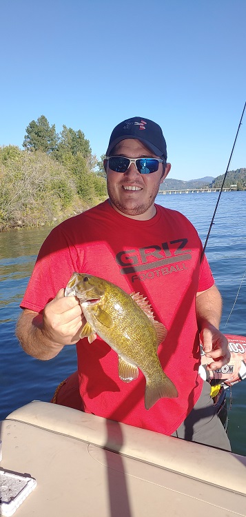 Pend Oreille River fishing bass